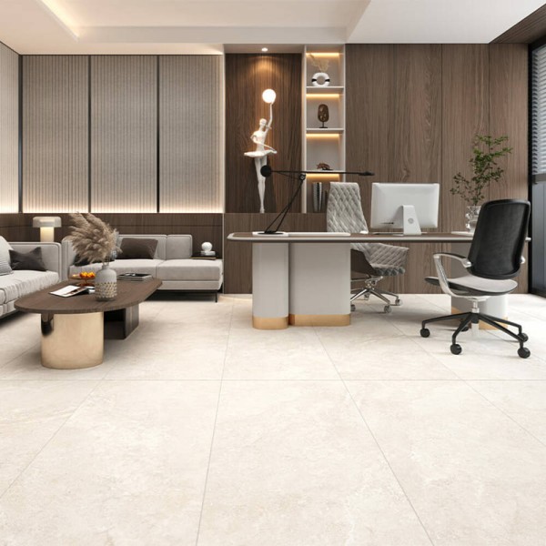 Керамограніт Ceramica Deseo Gres Max Travertino Ivory Rect 59,7х119,7 см