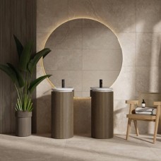 Керамограніт Ceramica Deseo Gres Max Travertino Ivory Rect 59,7х119,7 см