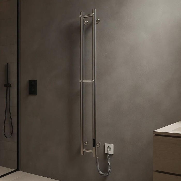 Рушникосушарка електрична Маріо e-INOX Соле 1170х140 TR 2.0 K полір. нержавіюча сталь Рушникосушарка електрична Маріо e-INOX Соле 1170х140 TR 2.0 K полір. нержавіюча сталь