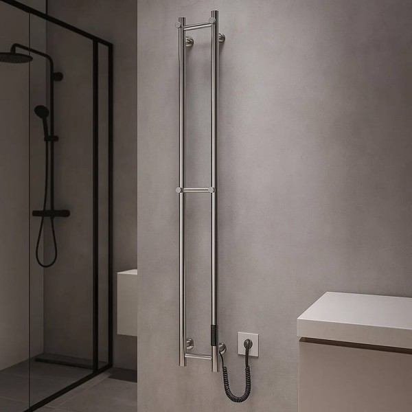 Рушникосушарка електрична Маріо e-INOX Соле 1170х140 TR 2.0 K полір. нержавіюча сталь