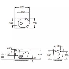 Унітаз підвісний Devit Do It 4010511 з кришкою soft-close, Vortex Flush, білий глянець
