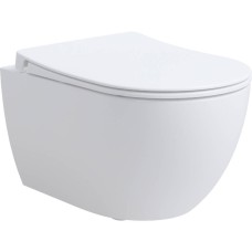 Унітаз підвісний Devit Do It 4010511 з кришкою soft-close, Vortex Flush, білий глянець