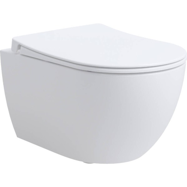 Унітаз підвісний Devit Do It 4010511 з кришкою soft-close, Vortex Flush, білий глянець
