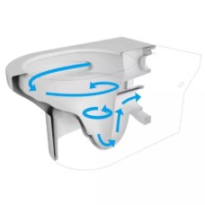 Унітаз підвісний Devit Do It 4010511 з кришкою soft-close, Vortex Flush, білий глянець
