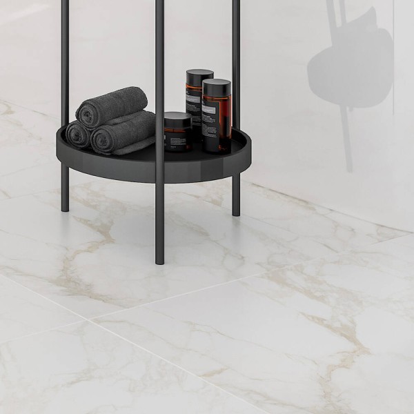 Керамограніт Golden Tile Imperial Білий 3G0580 60x60 см