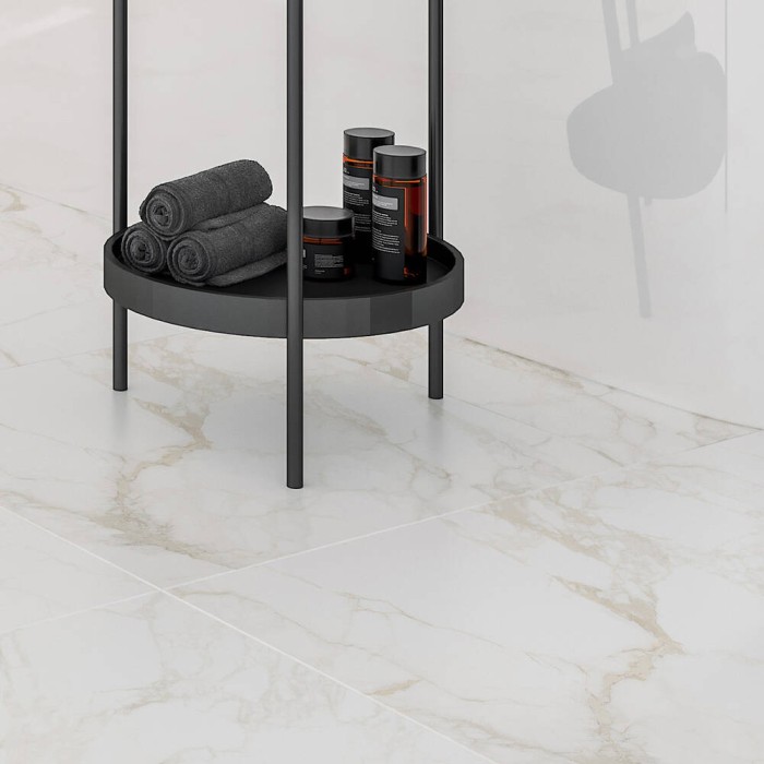 Керамограніт Golden Tile Imperial Білий 3G0580 60x60 см
