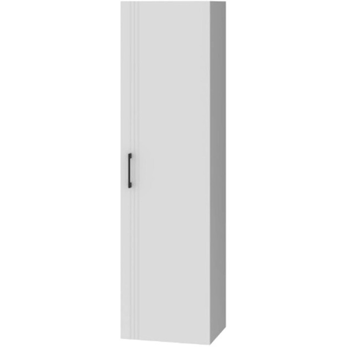 Пенал Devit Urbanis 454170W універсальний 170 см з чорними ручками, білий