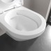 Унітаз підвісний Villeroy&Boch Architectura 5684CL01 з кришкою Soft Close та змивом Twistflush, білий глянець