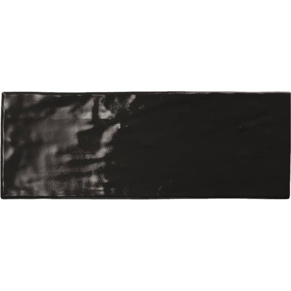 Плитка Ceramica Deseo Venice Black 7.5x20 см