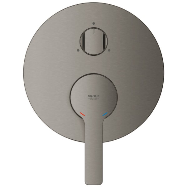 Змішувач прихованого монтажу для ванни Grohe Lineare 24095AL1 графіт темний матовий