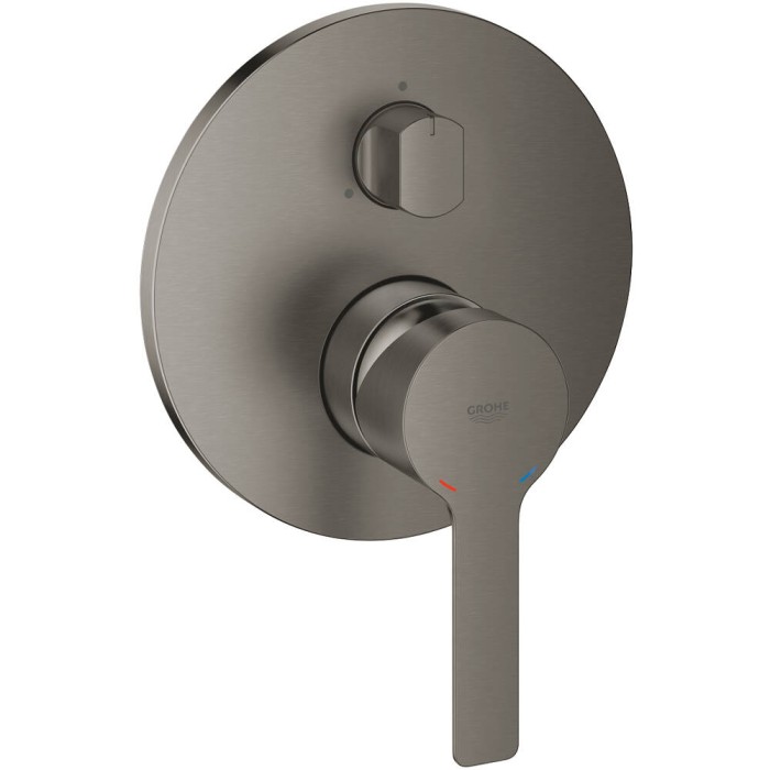Змішувач прихованого монтажу для ванни Grohe Lineare 24095AL1 графіт темний матовий