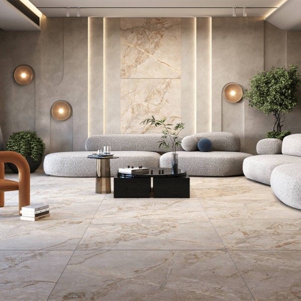 Керамограніт Almera Ceramica-2 Athens Grey Matt+Carving 120х120 см