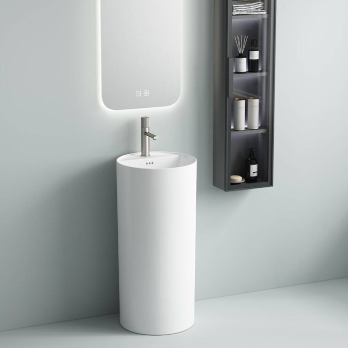 Раковина Devit Style 1408641 40х40 см окремостояча, біла
