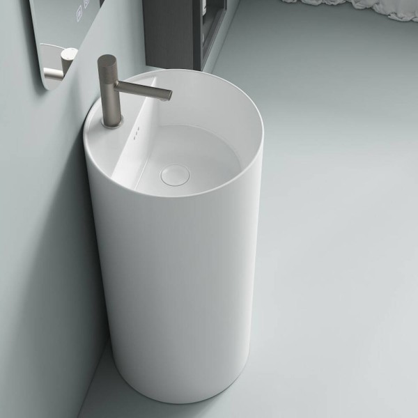 Раковина Devit Style 1408641 40х40 см окремостояча, біла