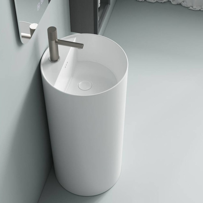 Раковина Devit Style 1408641 40х40 см окремостояча, біла