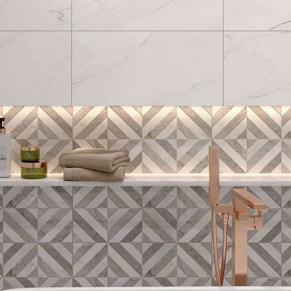 Плитка Opoczno Mystic White Glossy 29,7x60 см