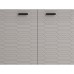 Тумба Devit Flow 484050G з умивальником та ручками, сірий матовий