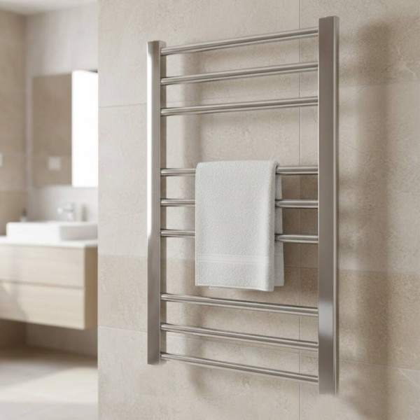 Рушникосушарка водяна Mario Inox Преміум Класік 770х540/500 800х540 мм полірована нержавійка