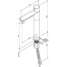 Змішувач для раковини AM.PM X-Joy F85A92522 TouchReel високий, чорний матовий