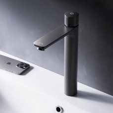 Змішувач для раковини AM.PM X-Joy F85A92522 TouchReel високий, чорний матовий
