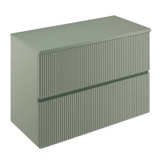 Тумба Royo Vora 131769 80 см підвісна зі стільницею 131452 mineral green (зелений)