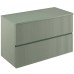 Тумба Royo Vora 131775 100 см підвісна зі стільницею 131454 mineral green (зелений) Тумба Royo Vora 131775 100 см підвісна зі стільницею 131454 mineral green (зелений)