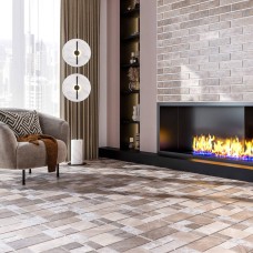 Керамограніт Golden Tile Stone Brick Світло-бежевий SBV770 30х30 см