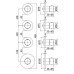 Змішувач прихованого монтажу з термостатом для душу Paffoni Modular Box MDE019CR хром