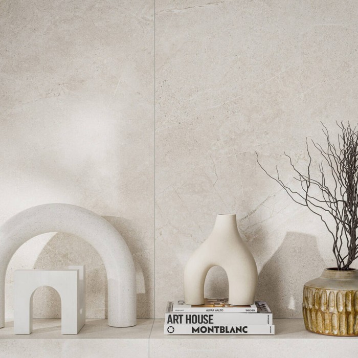 Керамограніт Cerrad Distinct Ivory Silky Cristal 120x120 см