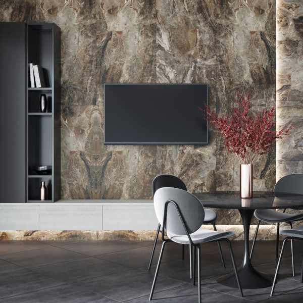 Керамограніт Ceramica Deseo Vesuvio Коричневий 4F7980 60x120 см