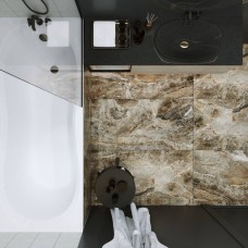 Керамограніт Ceramica Deseo Vesuvio Коричневий 4F7980 60x120 см