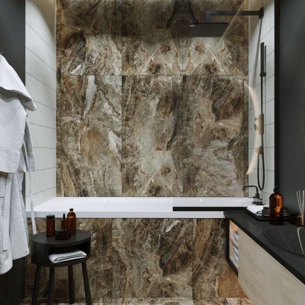 Керамограніт Ceramica Deseo Vesuvio Коричневий 4F7980 60x120 см