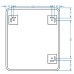 Дзеркало Devit Basic 4600700 600х700 мм закруглене