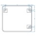 Дзеркало Devit Basic 4800700 800х700 мм закруглене