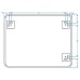 Дзеркало Devit Basic 4900700 900х700 мм закруглене