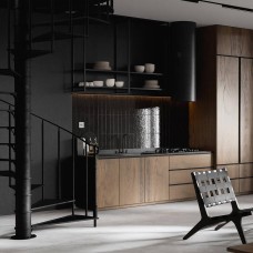 Клінкер Cerrad Kamien Palette Black 7,4x30 см
