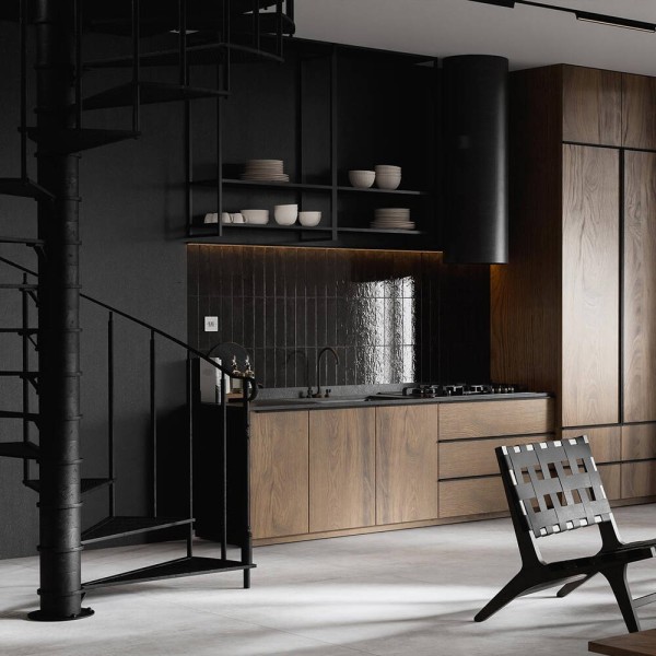 Клінкер Cerrad Kamien Palette Black 7,4x30 см