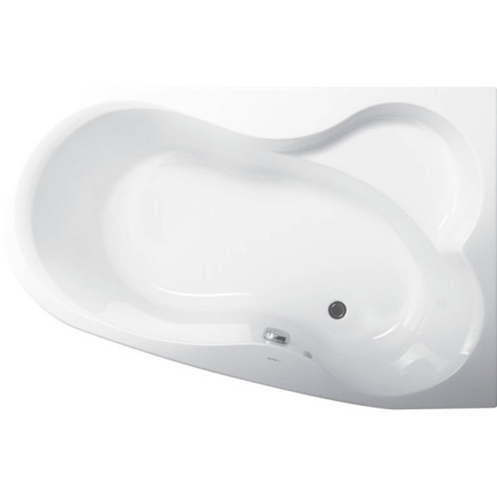Ванна акрилова Vagnerplast Melite VPBA163MEL3PX-04 160x105 правостороння з панеллю VPPP16009FP3 + VPSET007 ніжки, біла