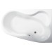 Ванна акрилова Vagnerplast Melite VPBA163MEL3PX-04 160x105 правостороння з панеллю VPPP16009FP3 + VPSET007 ніжки, біла