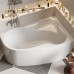 Ванна акрилова Vagnerplast Melite VPBA163MEL3PX-04 160x105 правостороння з панеллю VPPP16009FP3 + VPSET007 ніжки, біла