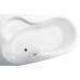 Ванна акрилова Vagnerplast Melite VPBA163MEL3LX-04 160x105 лівостороння з панеллю VPPP16009FP3 + VPSET007 ніжки, біла