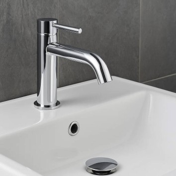 Змішувач для раковини Devit Flow 550534C, хром