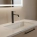 Змішувач для раковини Devit Flow 550533B, високий, чорний матовий