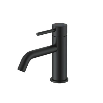Змішувач для раковини Devit Flow 550547B, чорний матовий
