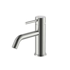 Змішувач для раковини Devit Flow 550547N нікель матовий