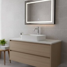 Змішувач для раковини Devit Flow 550536N нікель матовий