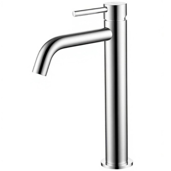 Змішувач для раковини Devit Flow 550536N нікель матовий