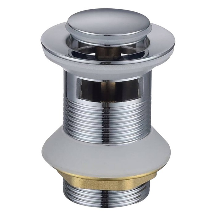 Донний клапан Devit 550549C без накладки, хром