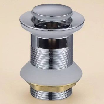 Донний клапан Devit 550549C без накладки, хром