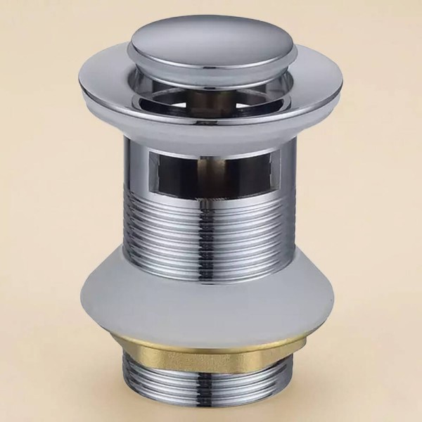 Донний клапан Devit 550549C без накладки, хром